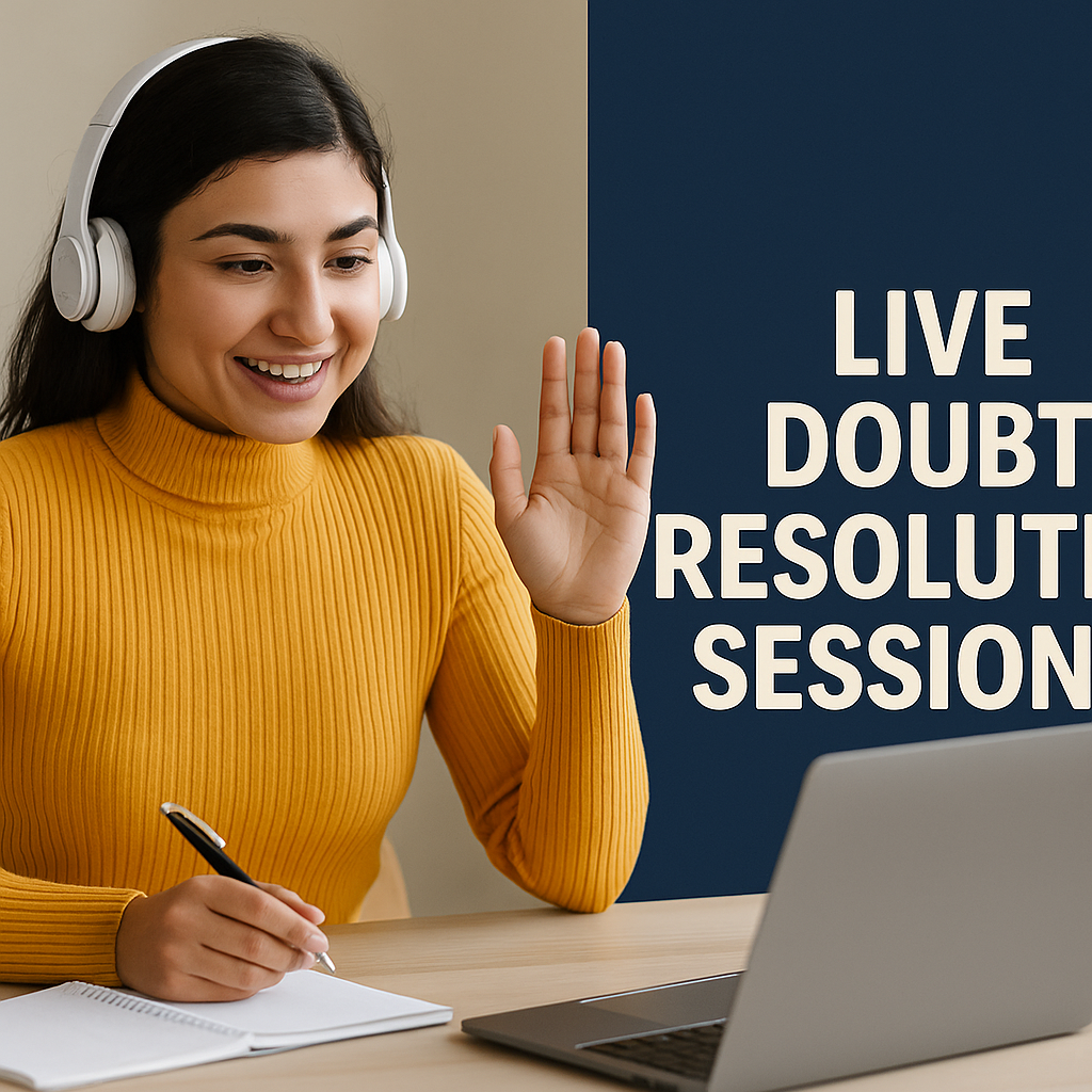 Live Doubt Resolution Sessions